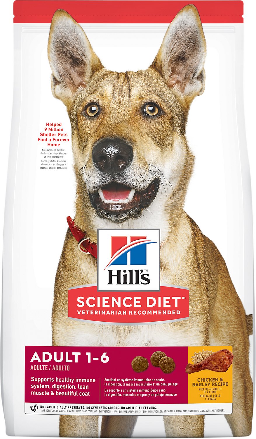 Hill's Science Diet - Adult 1-6 - Chicken & Barley (3KG)