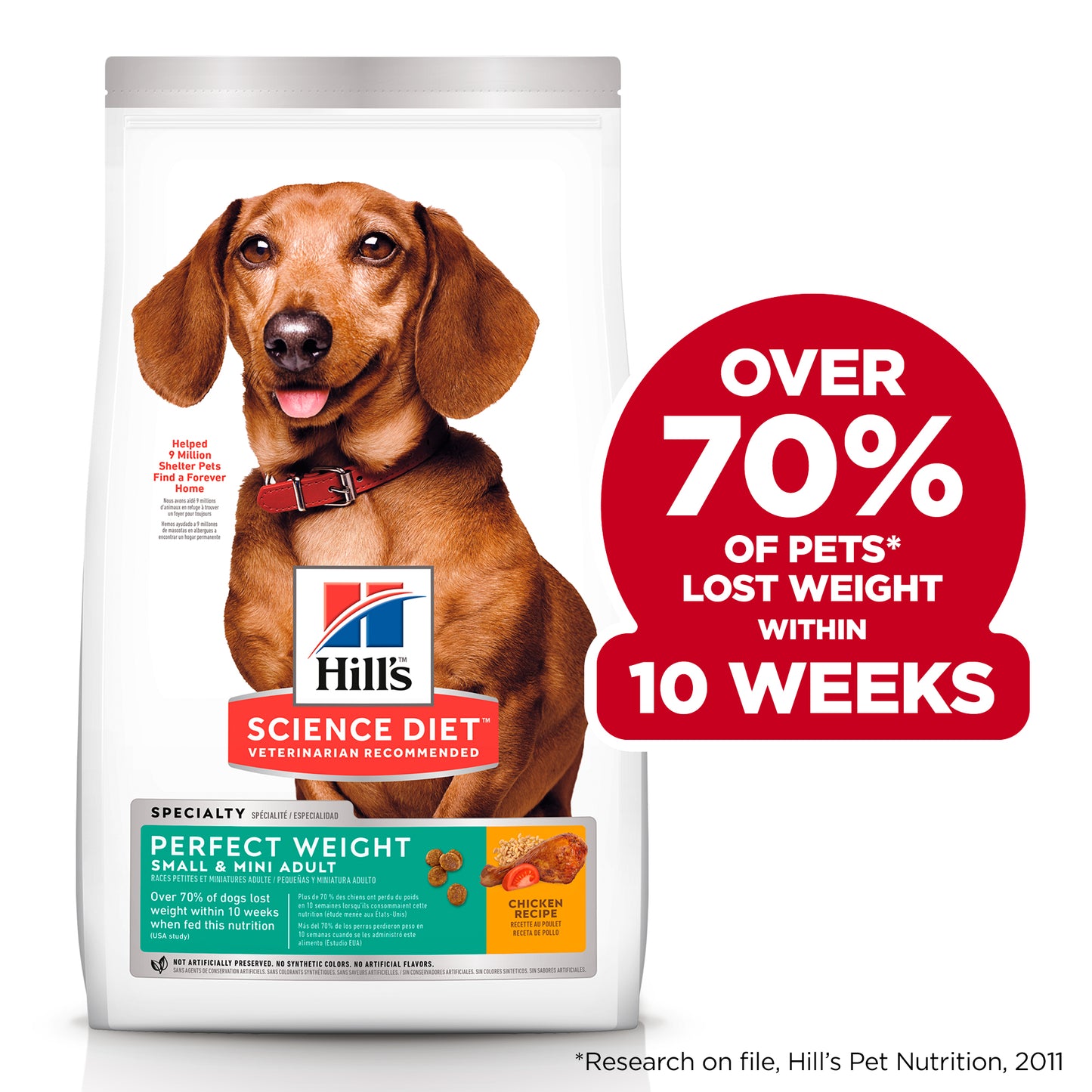 Hill's Science Diet - Adult Perfect Weight Small & Mini dog food