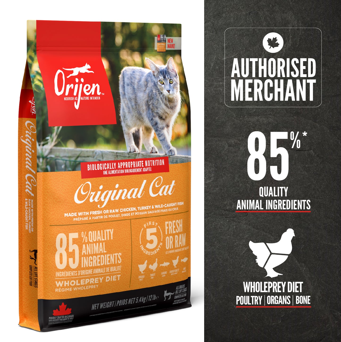 ORIJEN Freeze-Dried Infused Original Cat Recipe