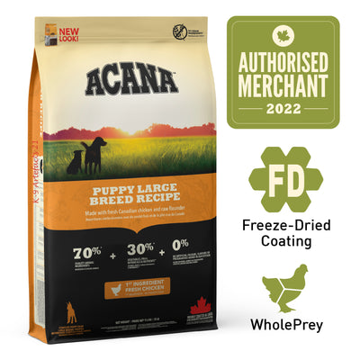 ACANA Freeze-Dried Coated Puppy Large Breed Recipe