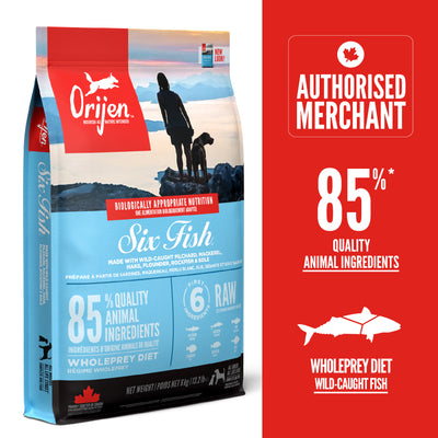 Orijen Dog Dry Food - Six Fish