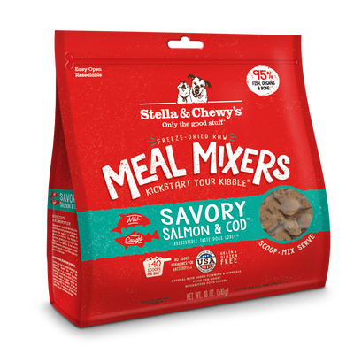 Stella & Chewy's Savoury Salmon & Cod Meal Mixers for Dogs