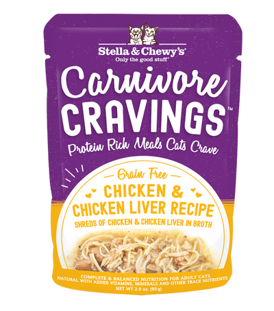 Stella & Chewy's Carnivore Cravings Chicken & Chicken Liver Recipe 2.8oz