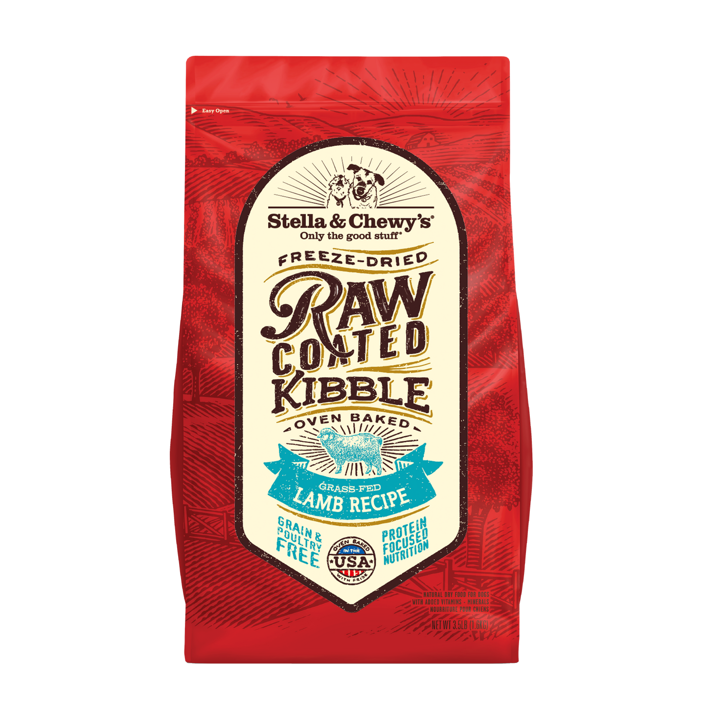 Stella & Chewy's Freeze Dried Raw Coated Kibble (Lamb)