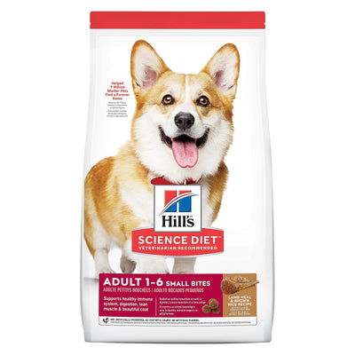 Hill's Science Diet - Adult 1-6 - Small Bites - Lamb Meal & Brown Rice