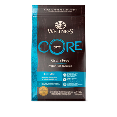 WELLNESS CORE Grain Free OCEAN (Whitefish, Herring Meal & Salmon Meal Recipe) (4lbs)