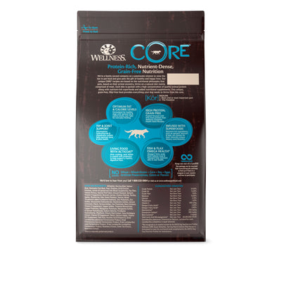 WELLNESS CORE Grain Free OCEAN (Whitefish, Herring Meal & Salmon Meal Recipe) (4lbs)