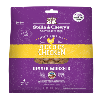 Stella & Chewy's Dinner Morsels (Chicken) 8oz for Cats