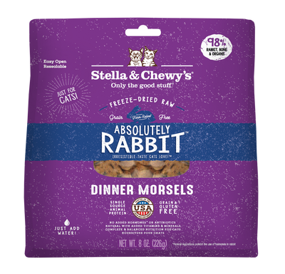 Stella & Chewy's Dinner Morsels (Rabbit) 8oz for Cats