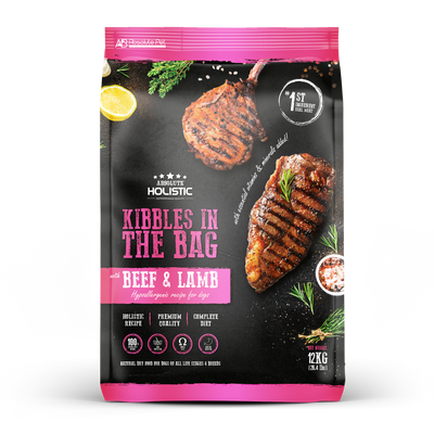 Absolute Holistic Kibbles in the Bag Dry Dog Food (Beef & Lamb)