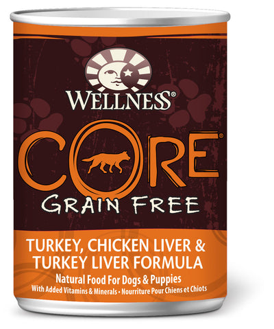 Wellness CORE Turkey, Chicken Liver & Turkey Liver Formula (12.5oz)