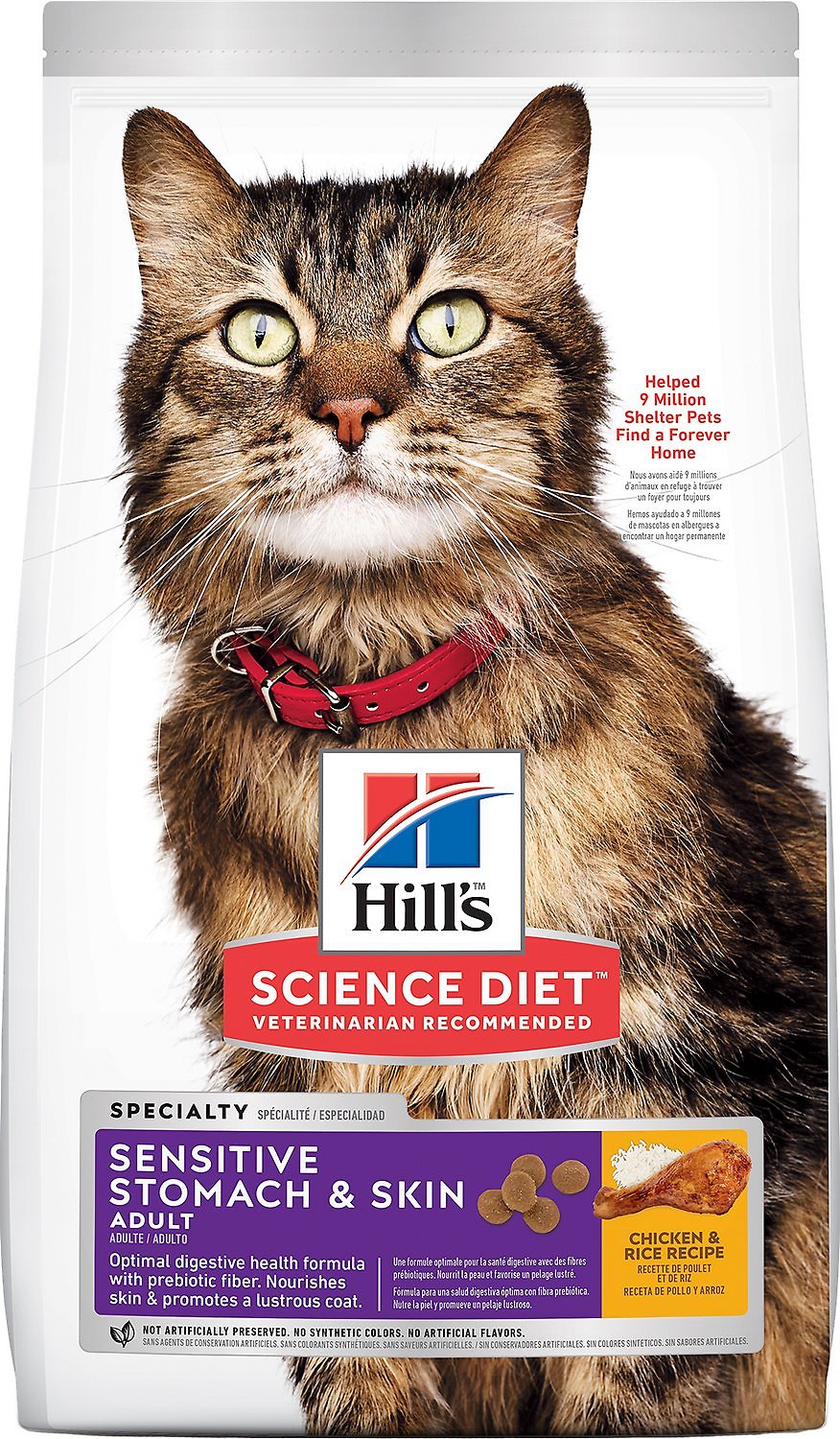 Hill's Science Diet - Sensitive Stomach & Skin - Adult Cats
