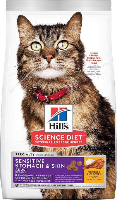 Hill's Science Diet - Sensitive Stomach & Skin - Adult Cats