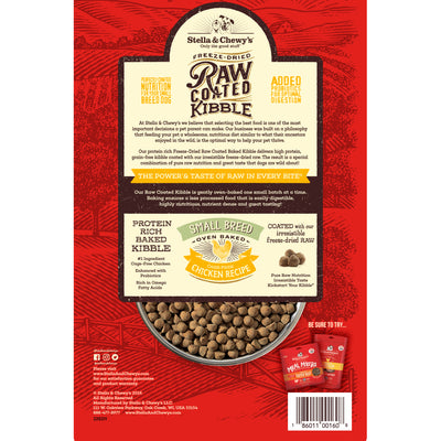 Stella & Chewy Raw Coated Kibble - Small Breed (Chicken)
