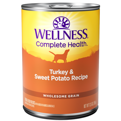 Wellness Complete Health Turkey & Sweet Potato Wet Dog Food