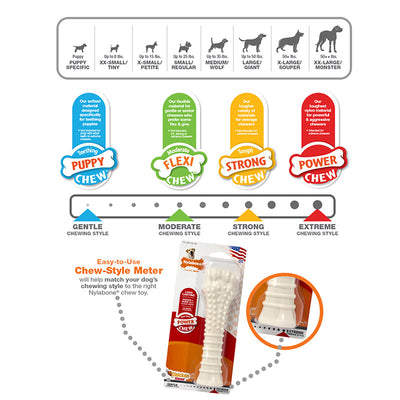 Nylabone Moderate Flexi Dental Chew - Regular