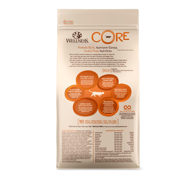 Wellness CORE Original (Deboned Turkey, Turkey Meal & Chicken Meal) 5 LBS
