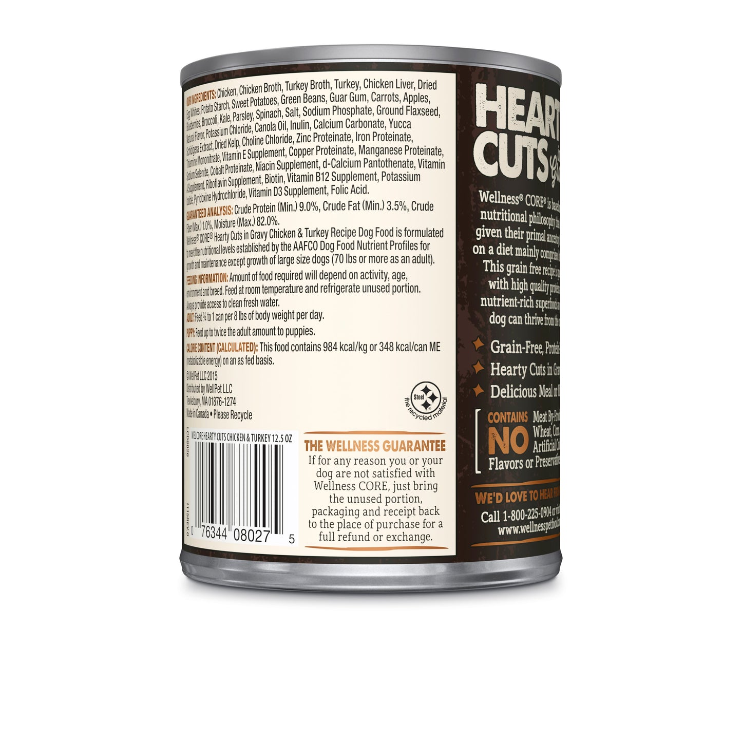 Wellness CORE Hearty Cuts in Gravy (Chicken & Turkey Recipe)