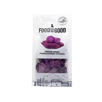 Food For The Good - Freeze Dried Purple Sweet Potato (100g) - Dog & Cat Treats