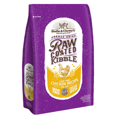 Stella & Chewy's Freeze Dried Raw Coated Kibble Cage-Free (Chicken Recipe) 5lb