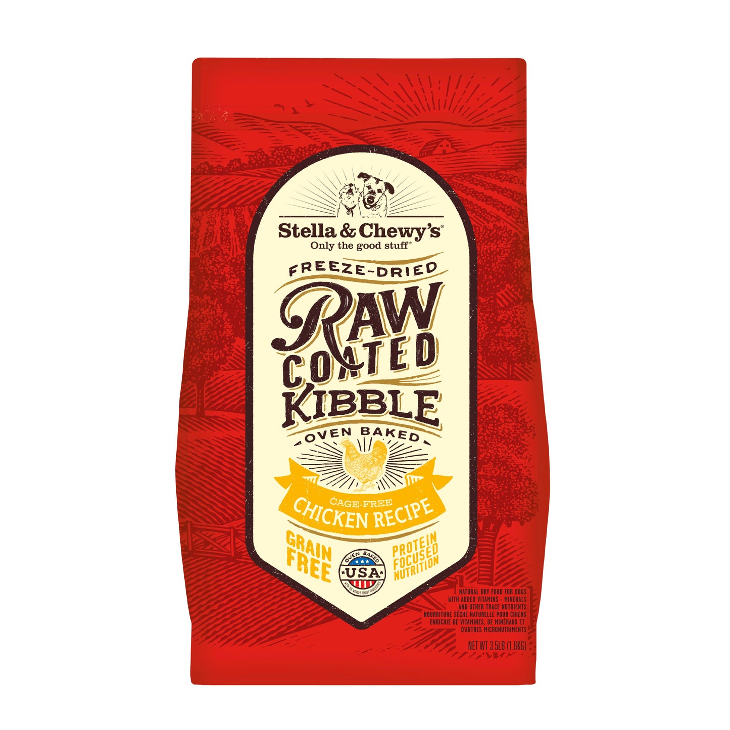 Stella & Chewy's Freeze Dried Raw Coated Kibble (Chicken)