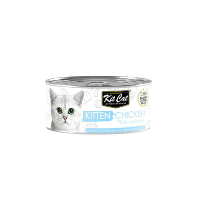 Kit Cat Kitten Chicken Flakes 80g