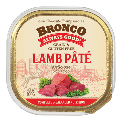 Bronco Lamb Pate Tray [Bundle of 16]