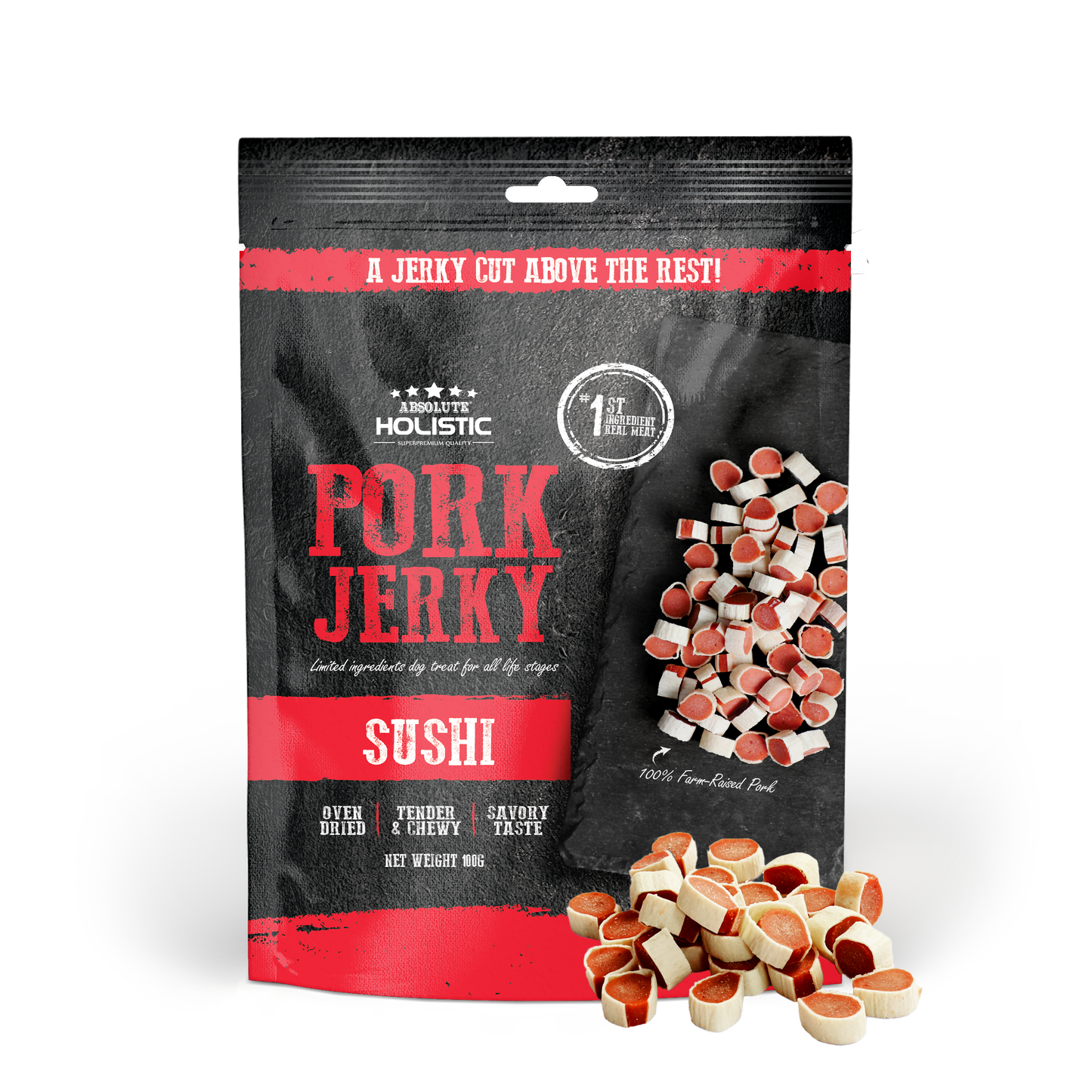 Absolute Holistic Pork Sushi 100g