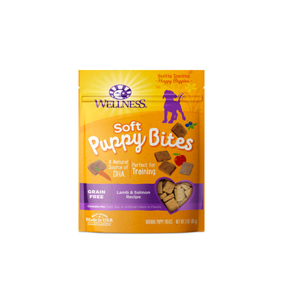 WELLNESS Puppy Bites Lamb & Salmon 3oz (85g)