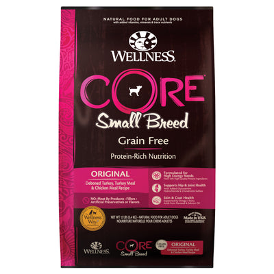 Wellness CORE Small Breed Original (Deboned Turkey, Turkey Meal & Chicken Meal)
