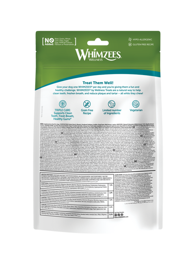 Whimzees Stix M Dental Dog Treats Value Bag (14 pcs)