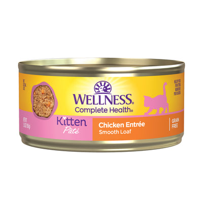 Wellness Complete Health Chicken Entree Kitten Pate 5.5oz