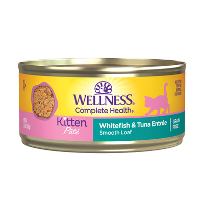 Wellness Complete Health Whitefish & Tuna Entree Kitten Pate 5.5oz