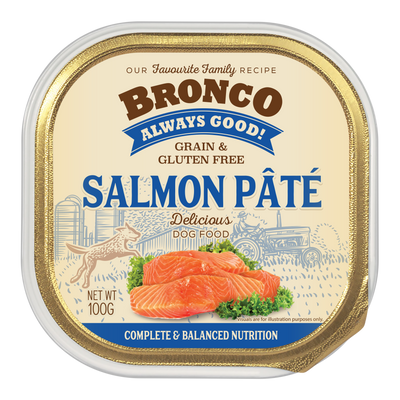 Bronco Salmon Pate Tray [Bundle of 16]