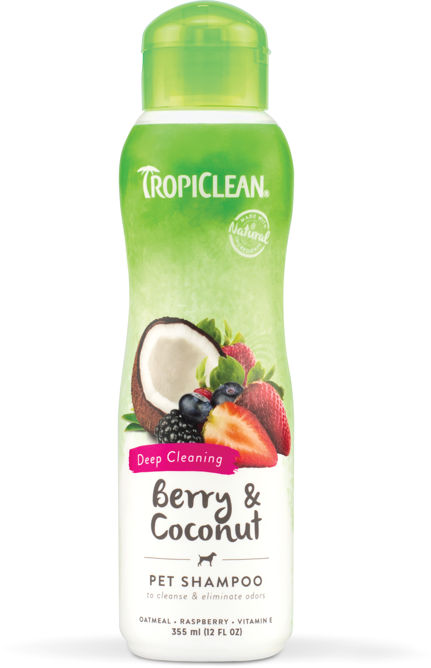 Tropiclean Berry & Coconut Shampoo (Deep Cleaning)
