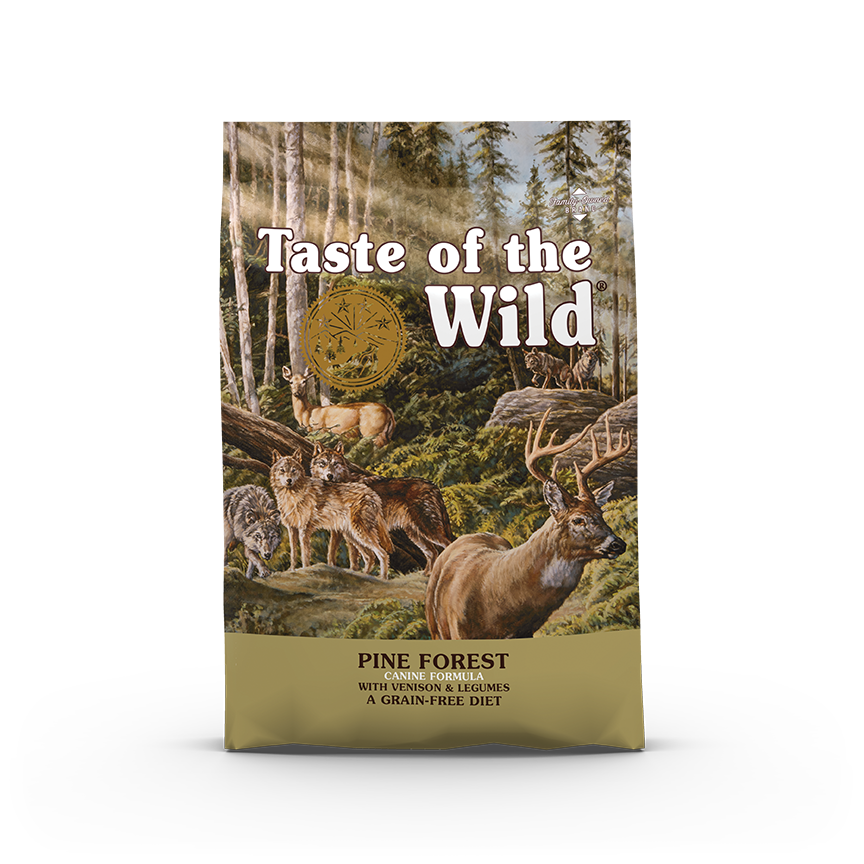 Taste of the Wild - Pine Forest Canine Formula - with Venison & Legumes