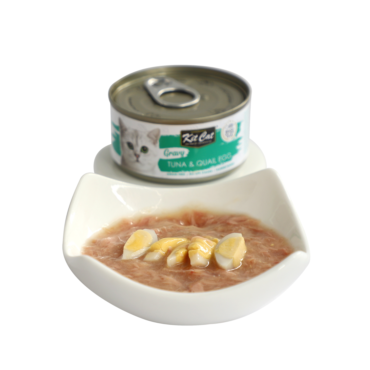 Kit Cat Gravy Tuna & Quail Egg 70g