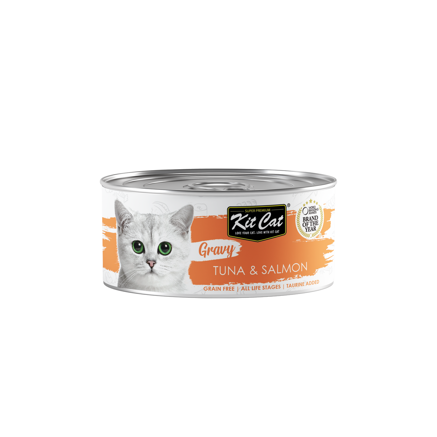 Kit Cat Gravy Tuna & Salmon 70g