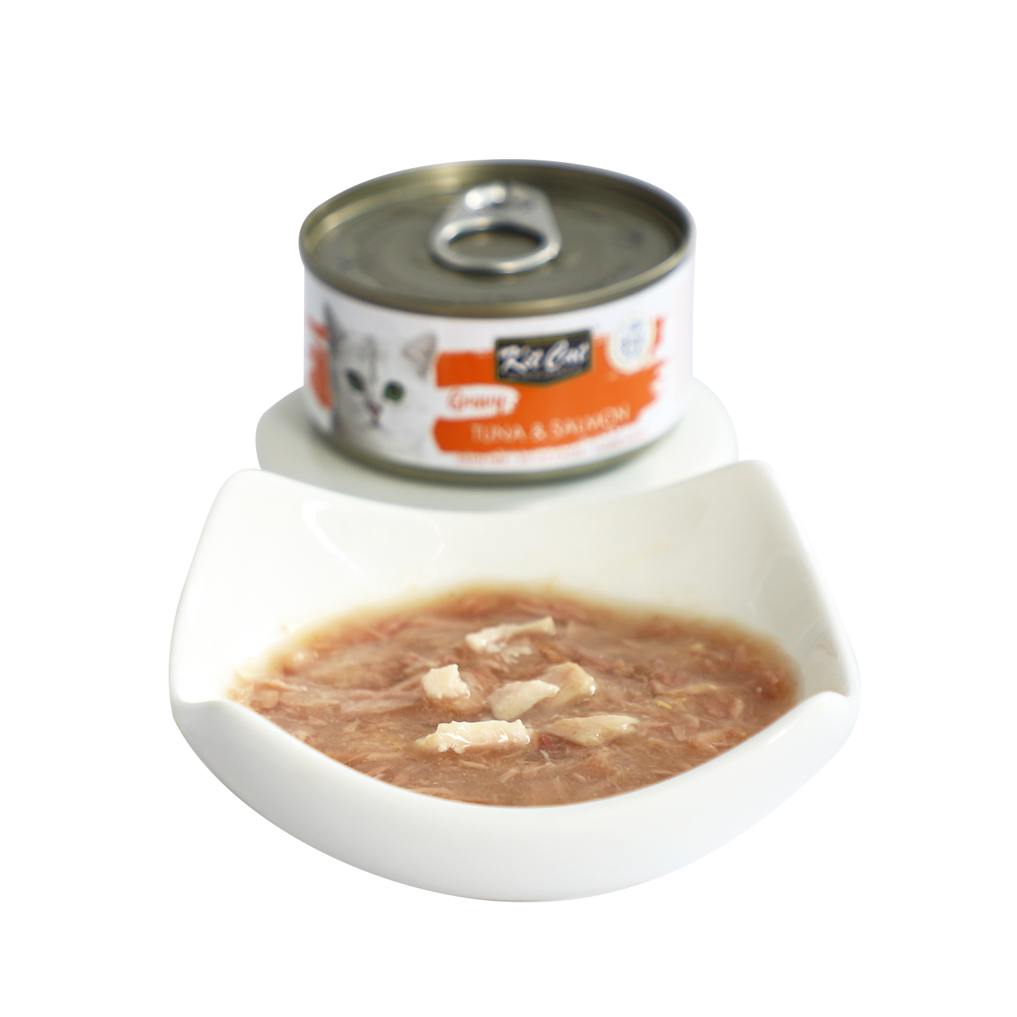 Kit Cat Gravy Tuna & Salmon 70g