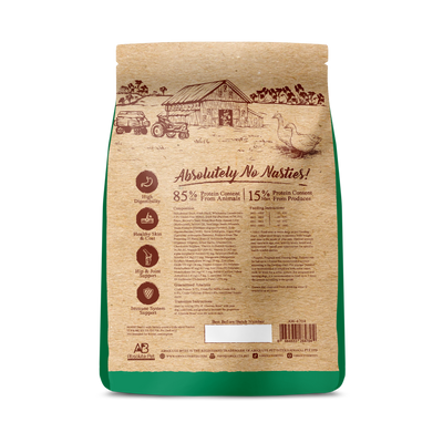 Absolute Bites Wild Age Dry Dog Food - Duck & Potato