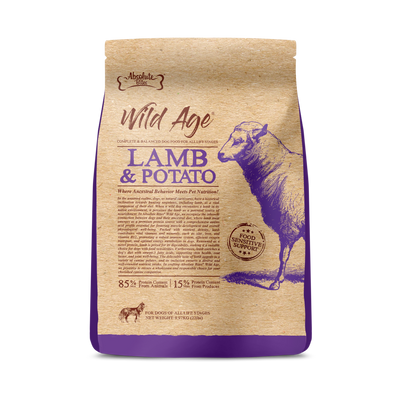 Absolute Bites Wild Age Dry Dog Food - Lamb & Potato