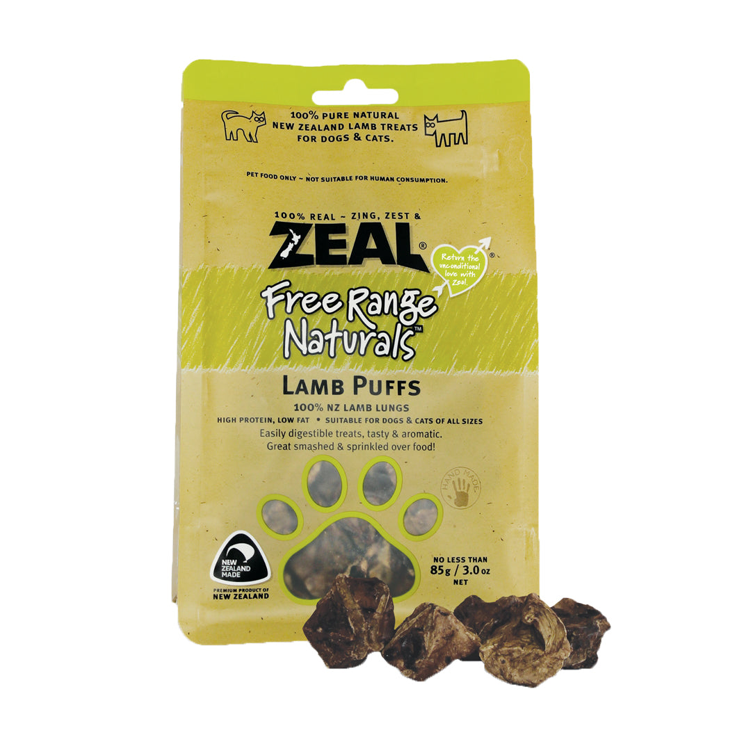 Zeal Lamb Puffs 85g