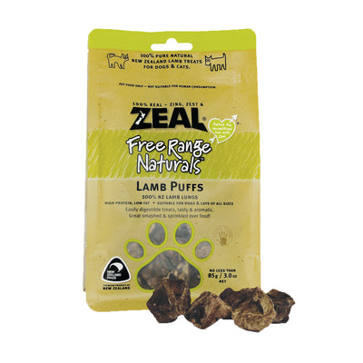 Zeal Lamb Puffs 85g